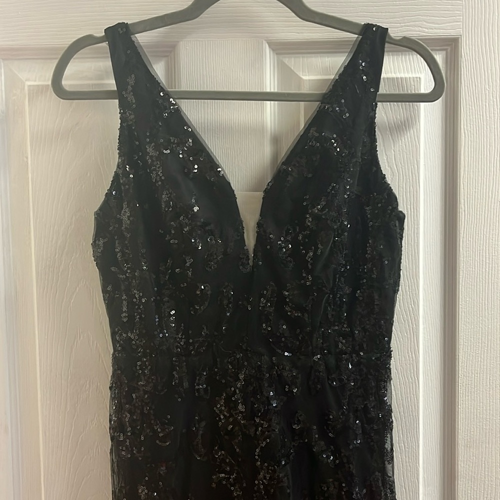 Black prom dress from Amazon